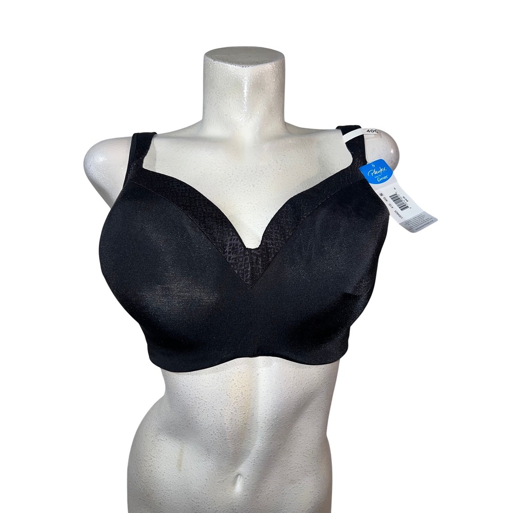 New Playtex Love My Curves Body Sculpting Underwire Bra Black 40G 4823 NWT